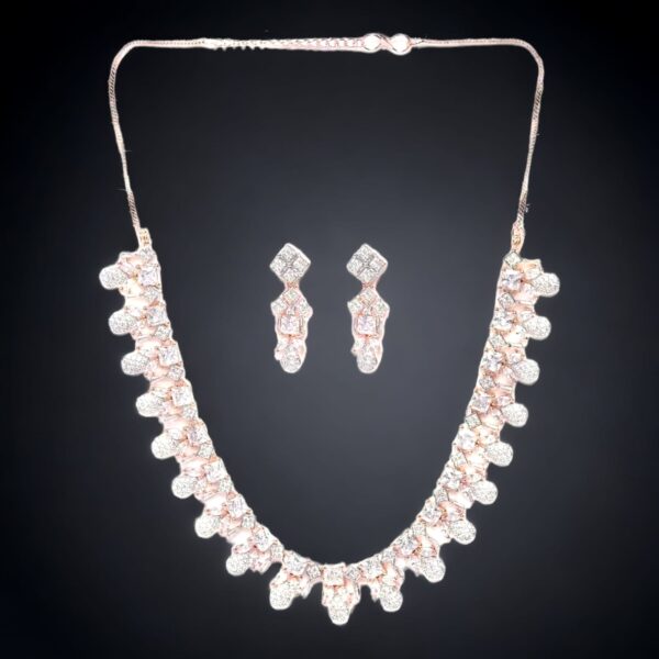 Rose Gold Plated Jewelry Set