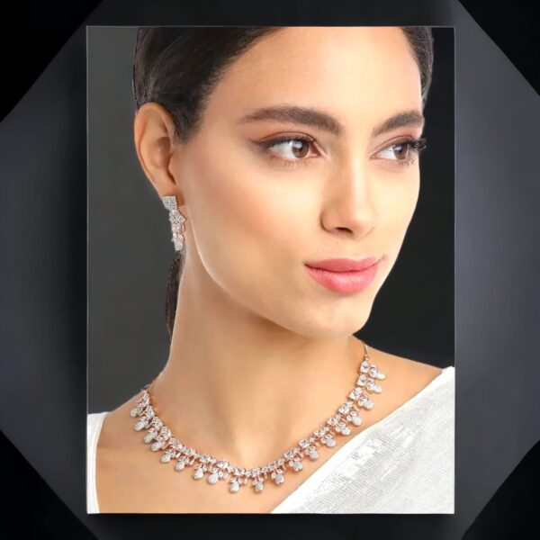 Rose Gold Plated Jewelry Set
