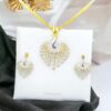 Gold Plated Diamond Pendant