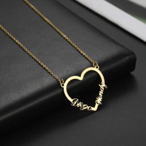 Heart Name Necklace