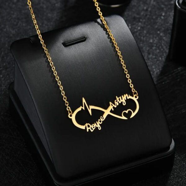 Couple Name Necklace